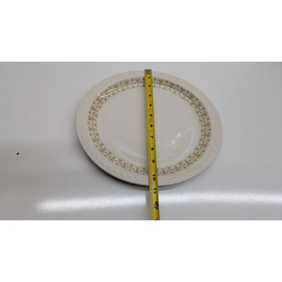 Syracuse China Econo Rim 12" Oval Serving Platter Classic Bronze RestaurantWare - Picture 5 of 9